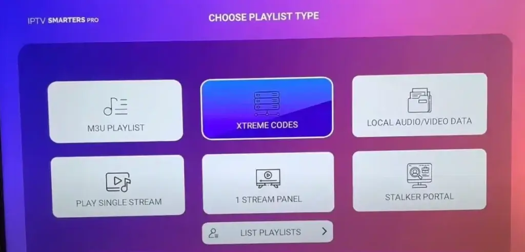 Set up IPTV using Xtream Codes API alternative method